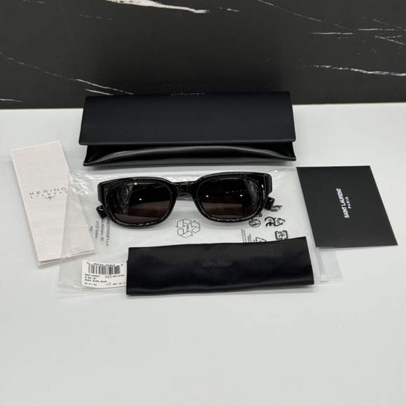 NEW SL 642 001 SAINT LAURENT BLACK SL642 001 WOMEN SUNGLASSES SAINT LAURENT main image 8